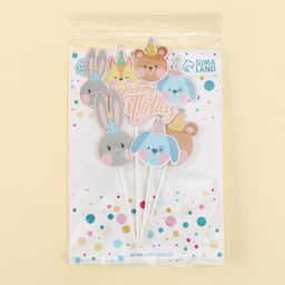 Набор для украшения С днём рождения зверята - Страна карнавалия фото 5