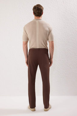 TRENDYOL MAN Siyah Slim Fit Basic Chino Esnek Gabardin Pantolon TMNSS25PL00018 - Trendyolmilla фото 5