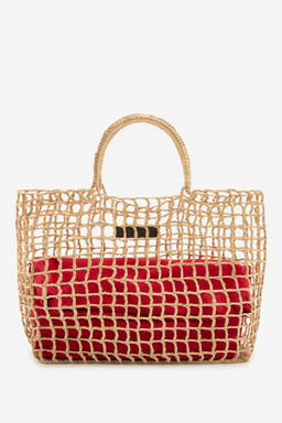 RAFFIA MAXI TOTE BAG LIMITED EDITION - Zara фото 6