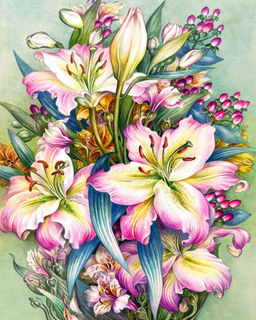 Алмазная мозаика на подрамнике 40х50