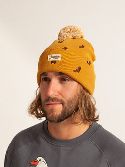 Шапка ЗАПОРОЖЕЦ Bober MUSTARD YELLOW  фото 2