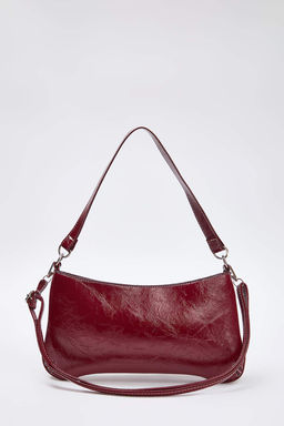 Bordo K?r?s?k Cilt Kad?n Mini Omuz Cantas? TAKAW26OC00080