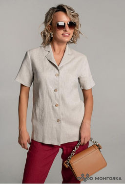 Рубашка из 100% льна премиального качестваМехико - Vals фото 2