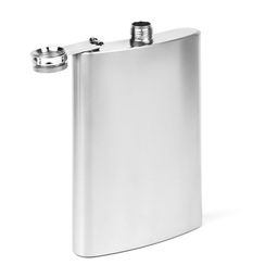 Подарочный набор 4 в 1 «Классика»: фляжка 270 мл + 2 рюмки 30 мл, воронка, металл