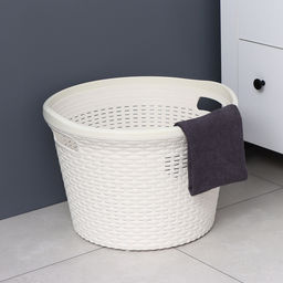 Корзина для белья «Артлайн», 32 л, 45×45×30 см, МИКС