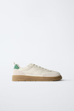 LEATHER BAREFOOT SNEAKERS - Zara фото 12