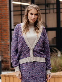 Жакет женский лен, полушерсть - Волтри фото 2