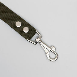 Поводок брезентовый, 1,6 м х 3 см - Пижон фото 2