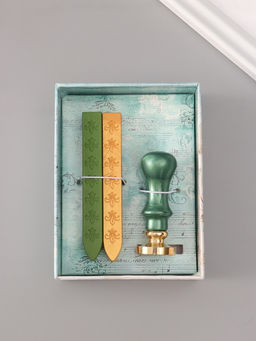 Подарочный набор для сургучной печати «Дерево», печать, ручка, сургуч, 12.5×10×3.6 см