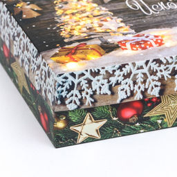 Цена за 5 шт. Подарочная коробка сборная Исполнения желаний, 16,5 х 12,5 х 5,2 см - UPAK LAND фото 9