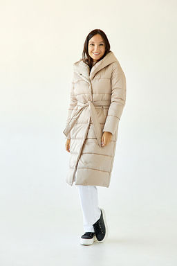 Куртка женская зимняя 25910 (латте) - Kankan фото 2