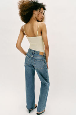 BODY TUL FRUNCES / Amarillo - Zara фото 6