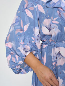 Платье 0327-1п синий - Dora фото 35