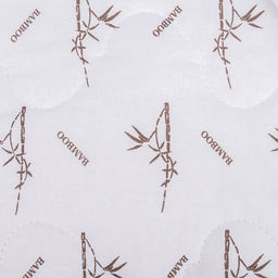 Одеяло всесезонное Адамас Бамбук, размер 200х220 5 см, 300гр/м2, чехол тик, цвет микс  фото 2