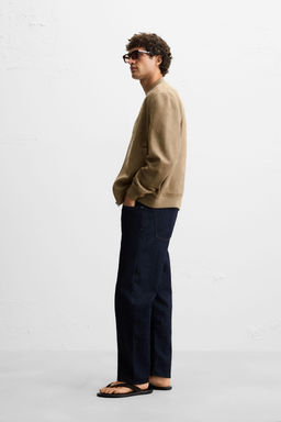 FAUX SUEDE BOMBER JACKET - Zara фото 4