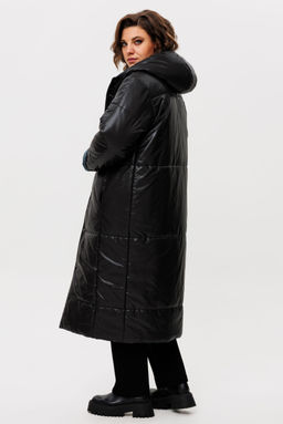 Пальто Rumoda 2236 зелено-черный
