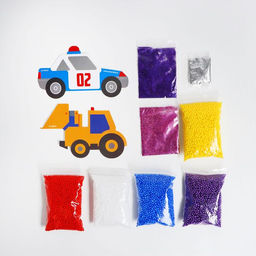 Набор для творчества Аппликация пенопластовыми шариками техника - Школа талантов фото 2