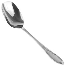 Волна Ложка для салата из нержавеющей стали 5х8х14см (Россия)