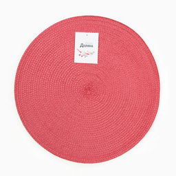 Салфетка сервировочная Доляна Классика, цв.бордо, d 38см  фото 8