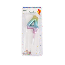 Свеча Цифра градиент / KL-5 /уп 12/720/ - Галеонтрейд фото 17