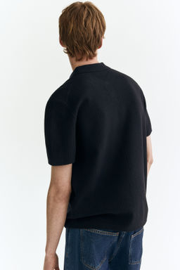 Polo en punto texturizado Regular Fit - H&m фото 11