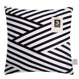 Наволочка декоративная Этель Геометрия Полосы 40х40 см, велюр  фото 5