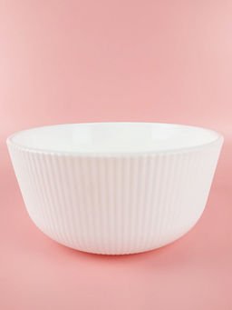 Цена за 2 шт. Салатник Lavenir HoReCa "Stripes" 850 мл, 15 см, 6" OUSTW-60 WHITE стеклокерамика 106340