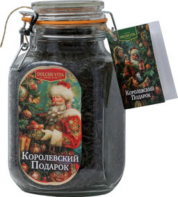Dolche Vita. Новый год. В стекле. Королевский подарок 320 гр. стекл.банка