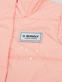 Куртка демисезонная дутая "Персик"