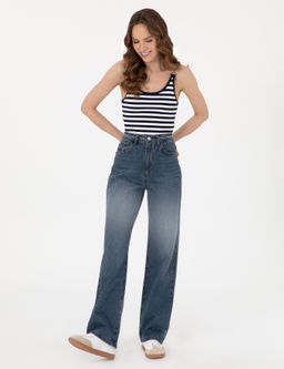 Lacivert Slim Fit Triko Ti__rt - Pierre cardin фото 4