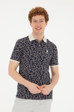 Мужская кремовая футболка - U.s. polo assn фото 3