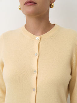 Кардиган из кашемира 08179 шампань