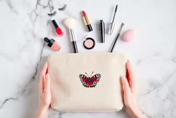 Набор для вышивания PANNA Живая картина JK-2198 Бабочка Павлиний глаз 7.5 х 5 см