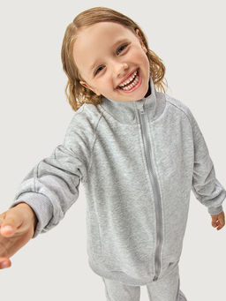 Костюм 7т11026 серый меланж