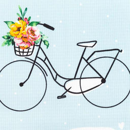 Цена за 2 шт. Полотенце кухонное Доляна LoveLife 35х60 см, 100% хлопок, 160г/м2  фото 3