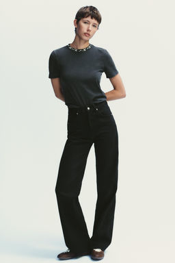 JEWEL FADED-EFFECT T-SHIRT