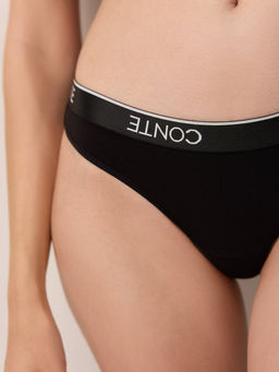 CONTE BLACK&WHITE LB 2247 Трусы женские black - Conte elegant фото 2