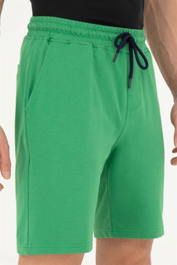 Мужские зеленые трикотажные шорты - U.s. polo assn фото 5