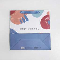 Пакет ламинированный квадратный Only for you, 30 30 12 см - Дарите счастье фото 5