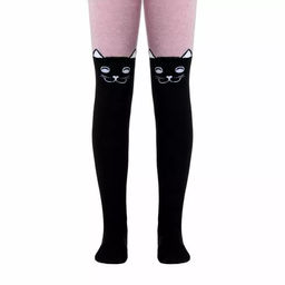 Колготки дет. TIP-TOP 4С-02СП, р.92-98 (24) - 466 черный-светло-розовый