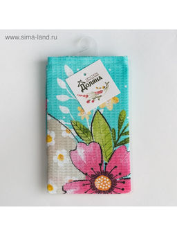 Полотенце пасхальное Доляна Пасхальные забавы 35х60 см, 100% хл, 160г/м2  фото 12