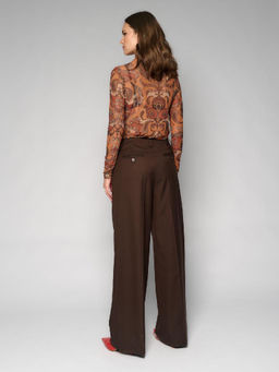 Брюки женские 12411-36036 d.brown - Eleganzza фото 2