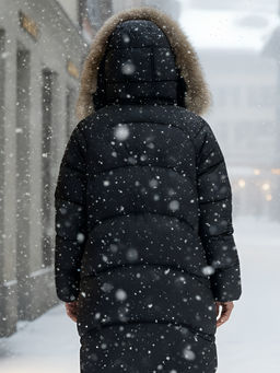 Пальто зимнее утепленное с мехом и капюшоном ,куртка Бренд: Visdeer фото 20