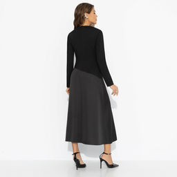 Платье комбинированное, Нежная утонченность / Новый год - Charutti фото 5