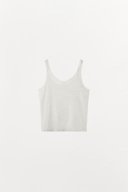 STRAPPY COTTON TOP - Zara фото 8