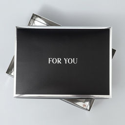 Коробка подарочная складная, упаковка, «For you», 21×15×7 см