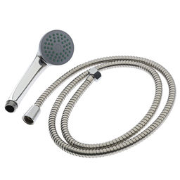 Набор для душа ZEIN Z0201, шланг 150 см, держатель для душа, гайки пластик, лейка 1 режим