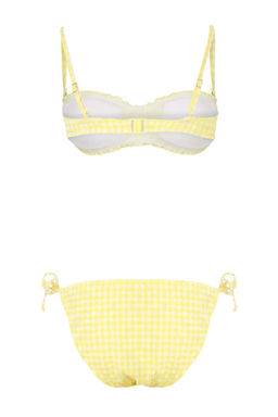 Sar? Potikareli Straplez Kapl? Normal Bel Regular Bikini Tak?m? TBESS26BT00060 - Trendyolmilla фото 2