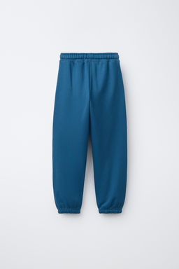 PANTAL?N JOGGER TEXTO ETIQUETA / Azul?n - Zara фото 4