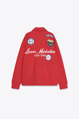 PATCH POLO SWEATSHIRT - Zara фото 6